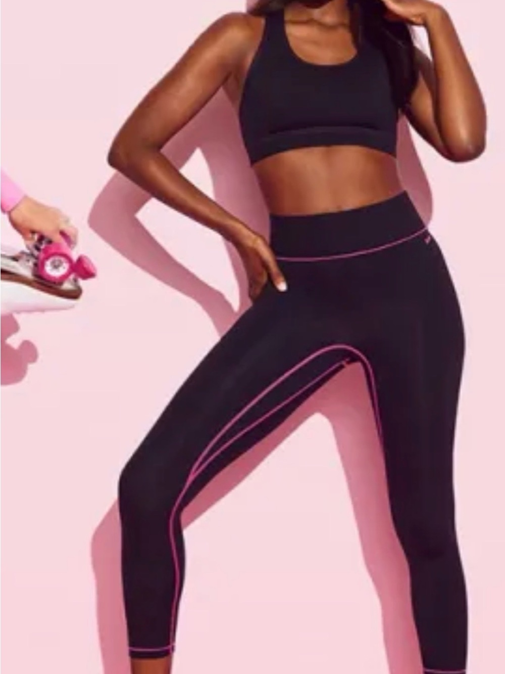 Barbie x Bandier Front Row Bra and pants